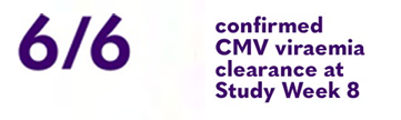 CMV receiving LIVTENCITY