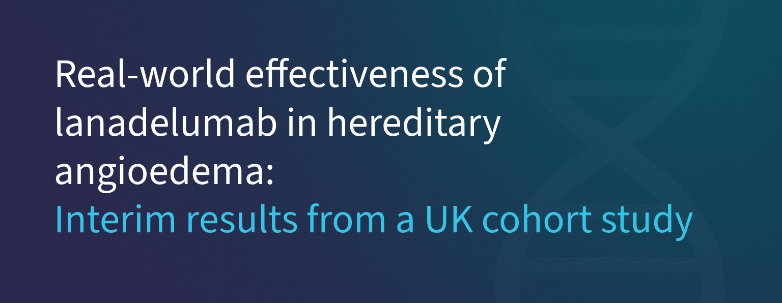 Real World Effectiveness of Lanadelumab Tile Image